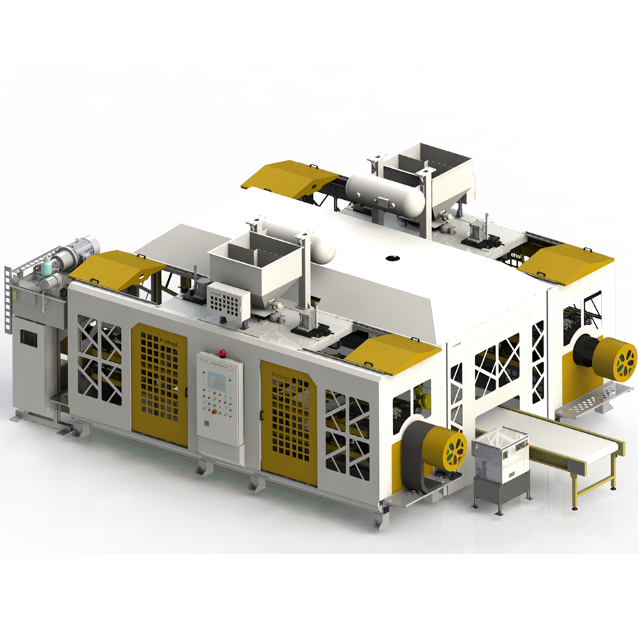 F&uuml;ggőleges t&iacute;pus&uacute; Hot Box Core l&ouml;v&ouml;ld&ouml;zős egys&eacute;g