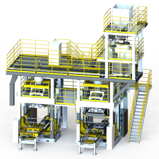 Cold Box Core l&ouml;v&ouml;ld&ouml;zős egys&eacute;g